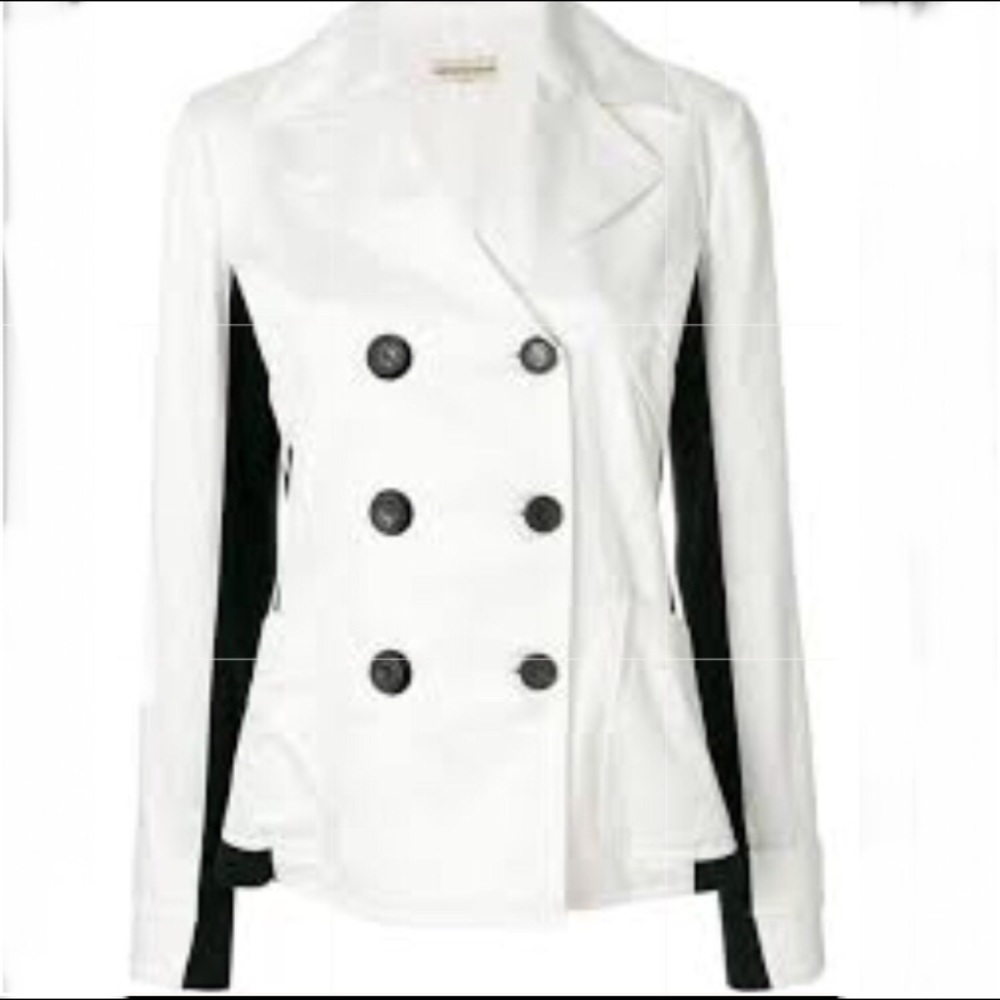 VinTaGe MiLLard FiLlMorE MiLitArY StylE WhiTe JaCKet